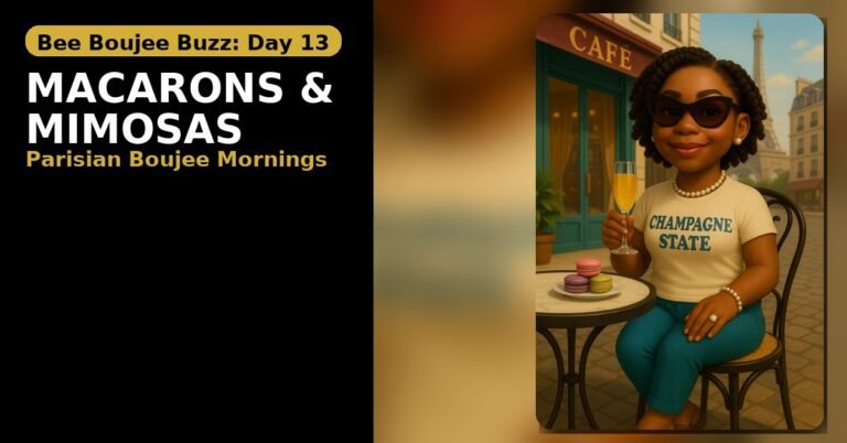 Boujee Buzz:  Macarons & Mimosas: Parisian Mornings Adventure