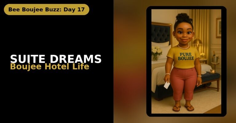 Bee Boujee Buzz: Suite Dreams: Boujee Hotel Life